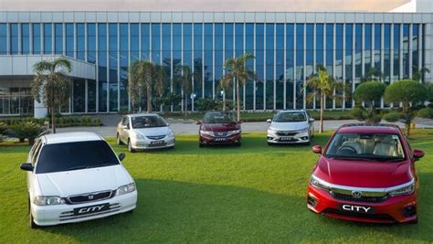 honda city generations in india.